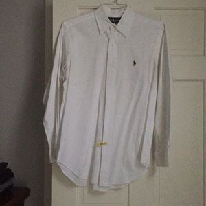Men’s Polo Long Sleeve Dress Shirt